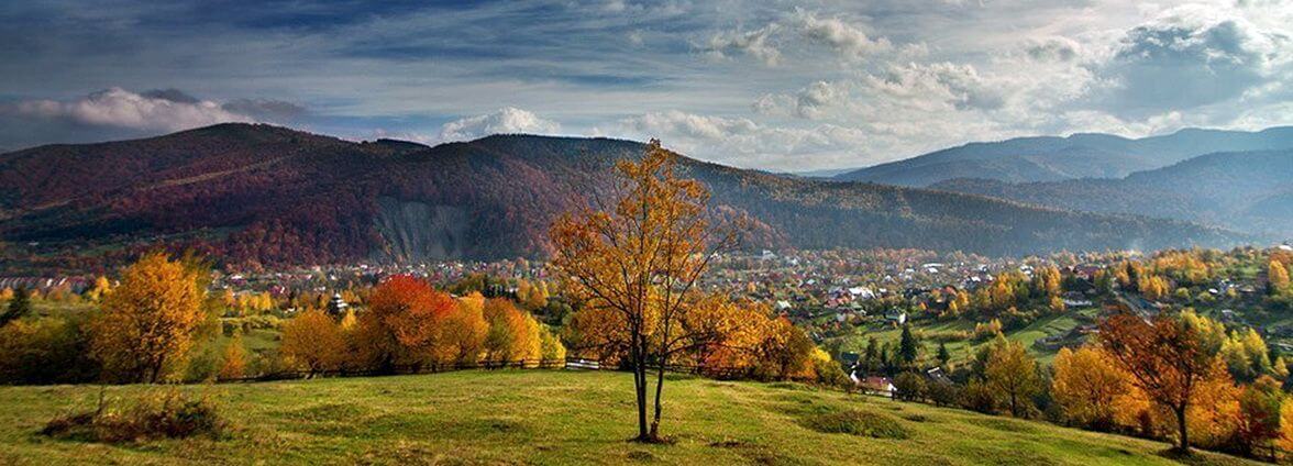 Панорама Яремче