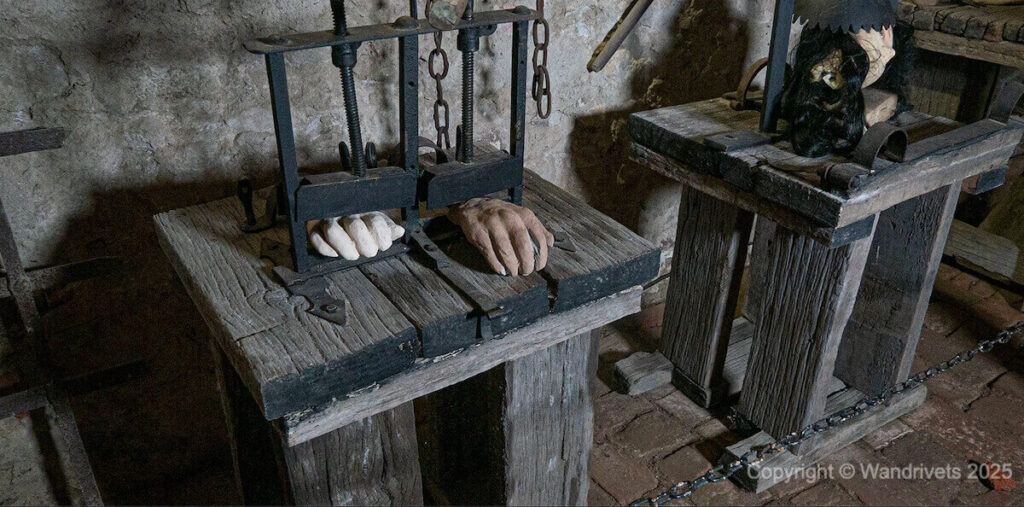 Підземелля Замку Паланок із експозицією в’язниці, Мукачево 2025.