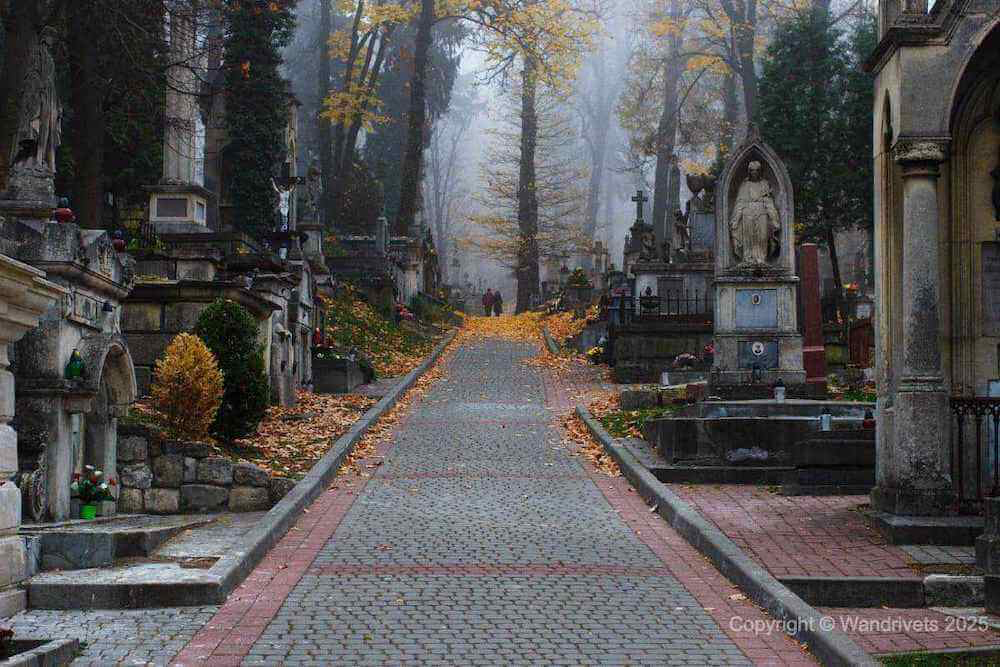 Lychakiv Cemetery in Lviv
