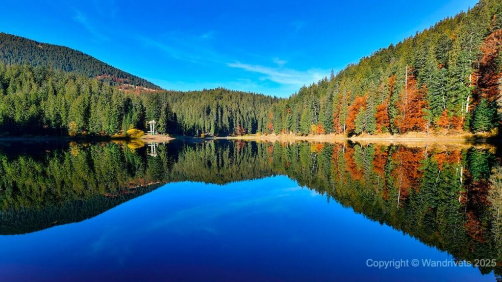 Synevyr Lake, a pristine Carpathian gem encircled by lush forests
